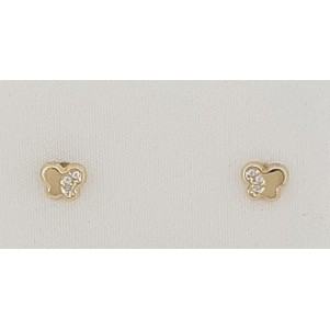 PENDIENTES BEBÉ MARIPOSA O/A