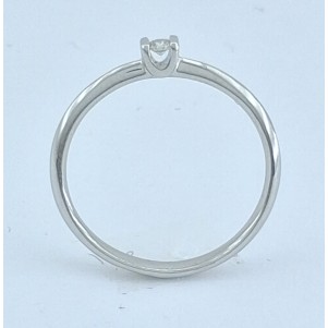 ANILLO COMPROMISO CON UN DIAMANTE 0,05