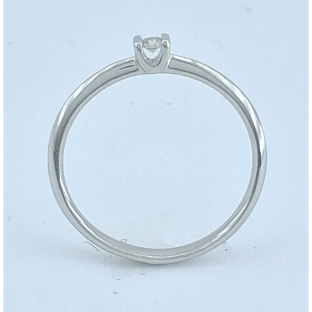 ANILLO COMPROMISO CON UN DIAMANTE 0,05