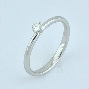 ANILLO COMPROMISO CON UN DIAMANTE 0,06