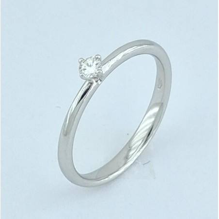 ANILLO COMPROMISO CON UN DIAMANTE 0,06