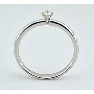 ANILLO COMPROMISO CON UN DIAMANTE 0,06