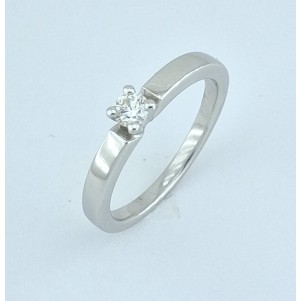 ANILLO COMPROMISO CON UN DIAMANTE 0,17