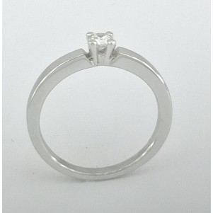 ANILLO COMPROMISO CON UN DIAMANTE 0,17