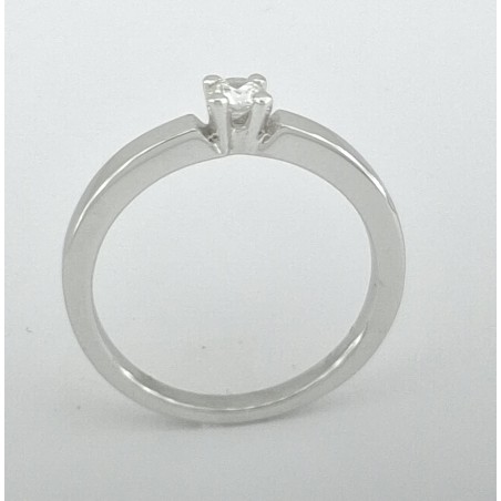 ANILLO COMPROMISO CON UN DIAMANTE 0,17