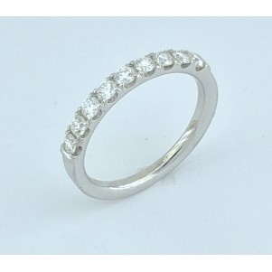 ANILLO COMPROMISO DIAMANTES 0,61quilates