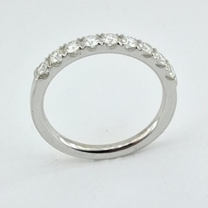 ANILLO COMPROMISO DIAMANTES 0,61quilates