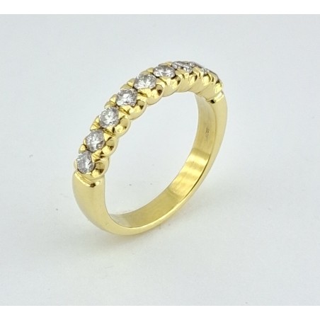 ANILLO COMPROMISO CON DIAMANTES 0,57 QUILATES