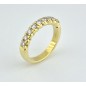 ANILLO COMPROMISO CON DIAMANTES 0,57 QUILATES