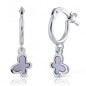 PENDIENTES AROS MARIPOSA