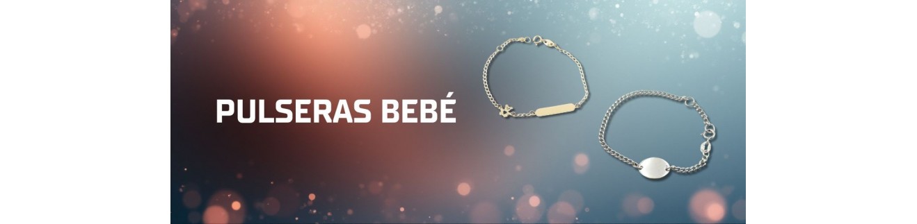 Pulseras para Bebé  y Recién Nacido en en Oro y Plata
